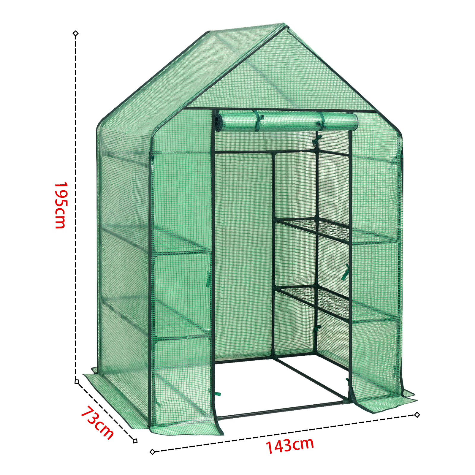 EUGAD Gewächshausfolien Tomatengewächshaus Treibhaus Gewächshaus 130g/m² Auswahl