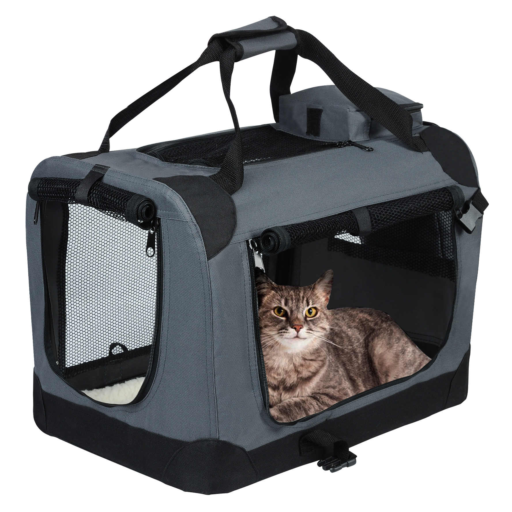 Hundebox faltbar Hundetransportbox Auto Transportbox